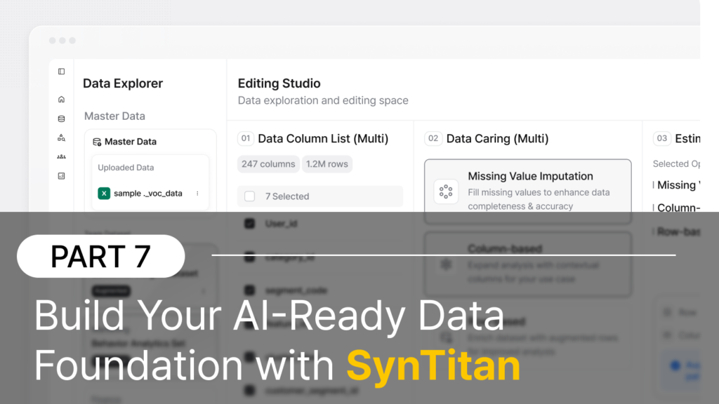 Build Your AI-Ready Data Foundation with SynTitan