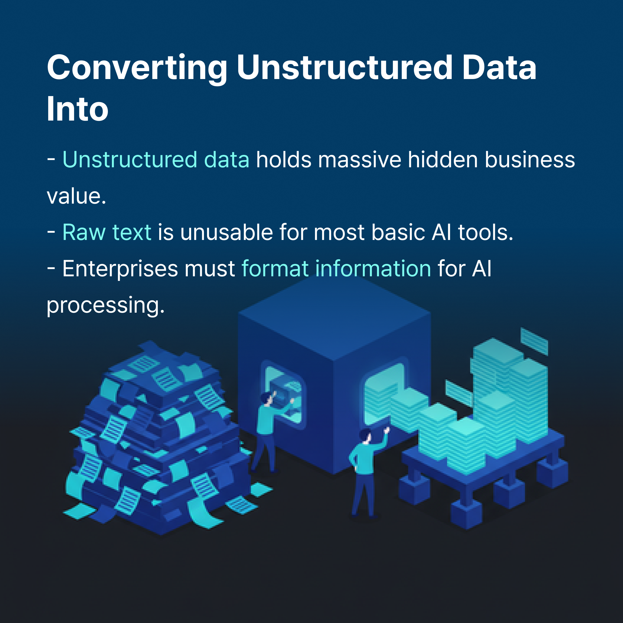 CUBIG SynTitan Card - Converting Unstructured Data Into