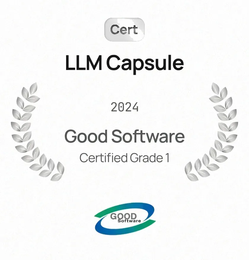 GS Certified Grade 1, LLM Capsule 2024