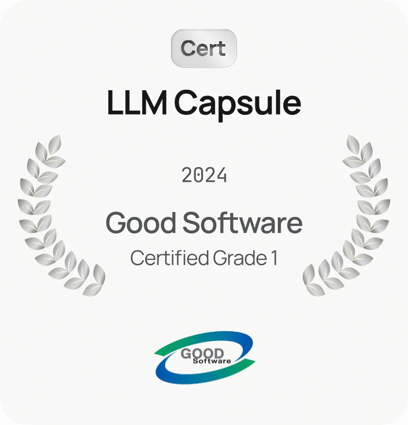 GS Certified Grade 1, LLM Capsule 2024