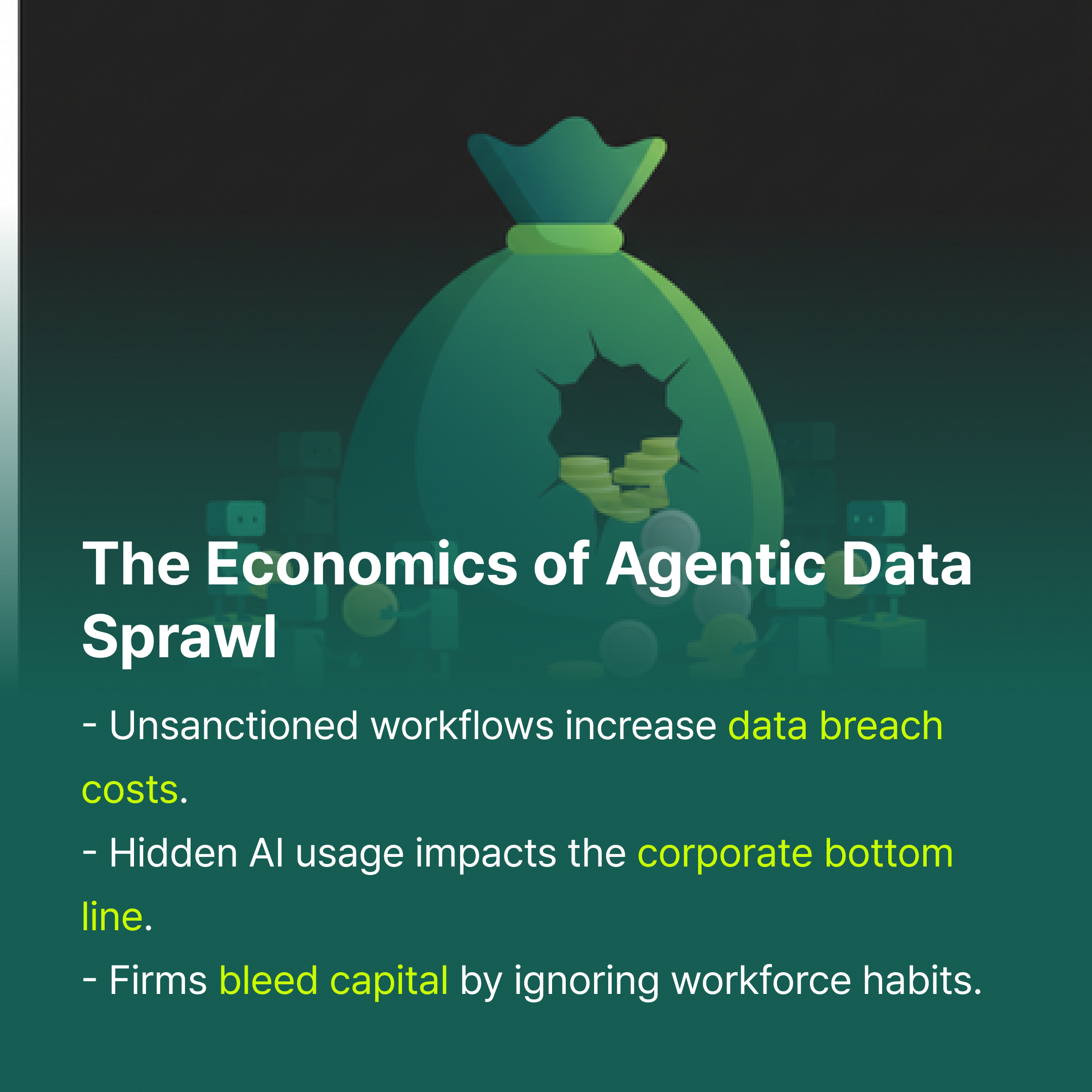 Why Reversible Data Layers Define AI Risk Management Now 7 CUBIG LLMCapsule Card - The Economics of Agentic Data Sprawl