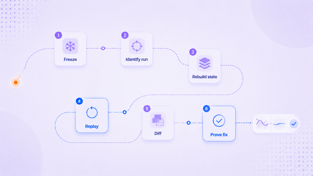 ai incident reproduction figure six step playbook 3
