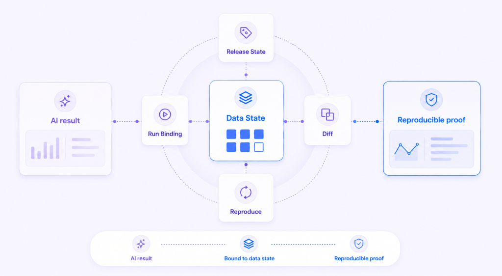 ai result data state reproducible proof