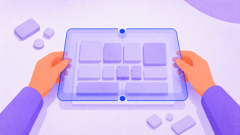 operating control feature store thumbnail feature blocks in state frame