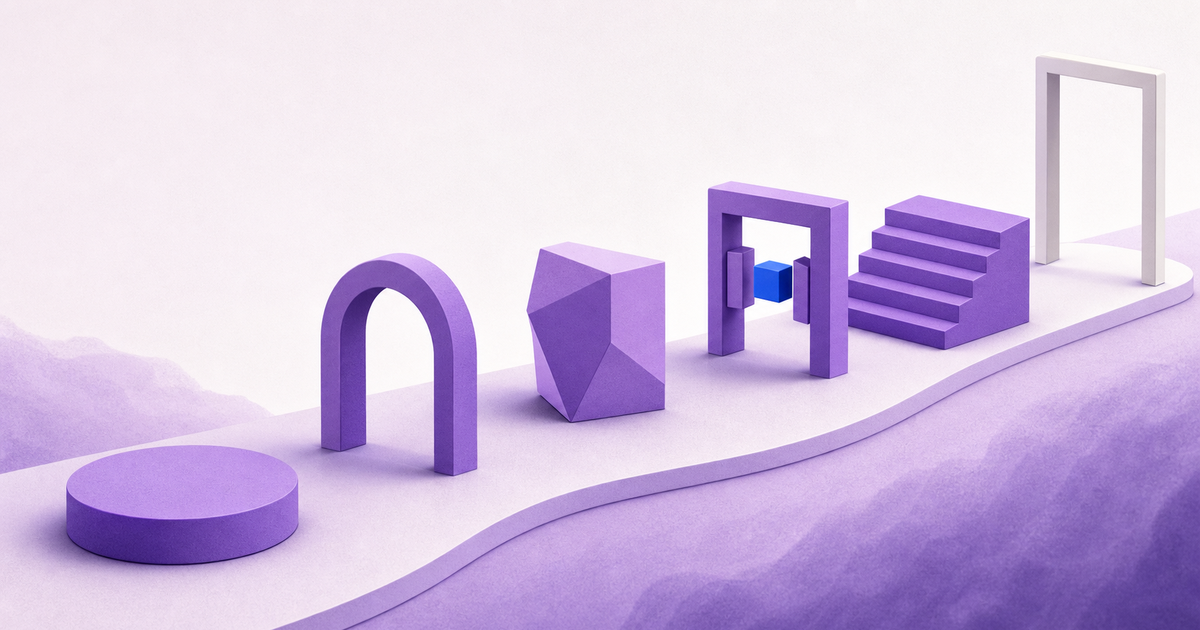 Five purple checkpoints lead from an accepted AI result to a separate operational handoff.