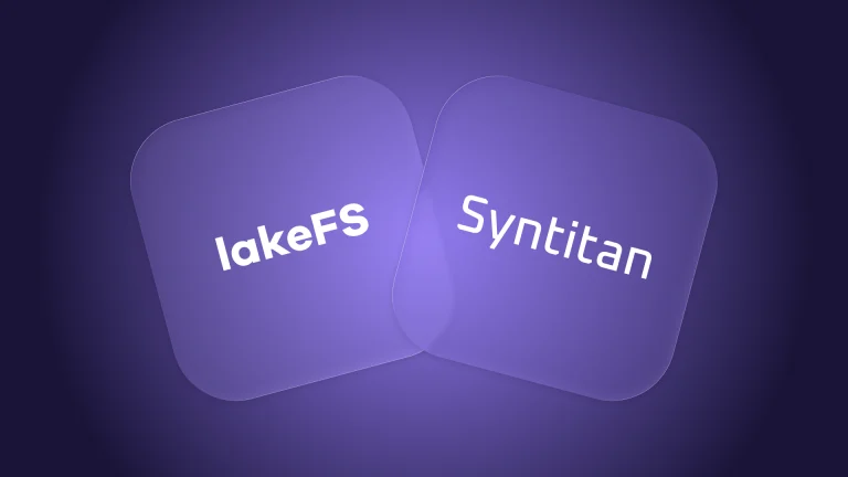 lakeFS and Syntitan comparison
