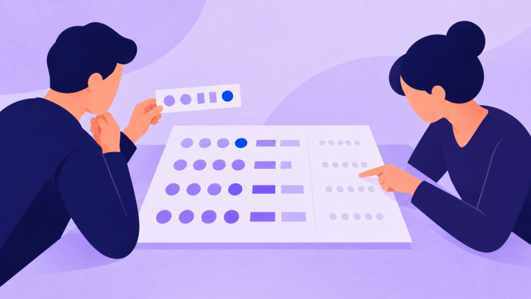 Synthetic data validation illustrated by two analysts reviewing the same sample for task utility and privacy.